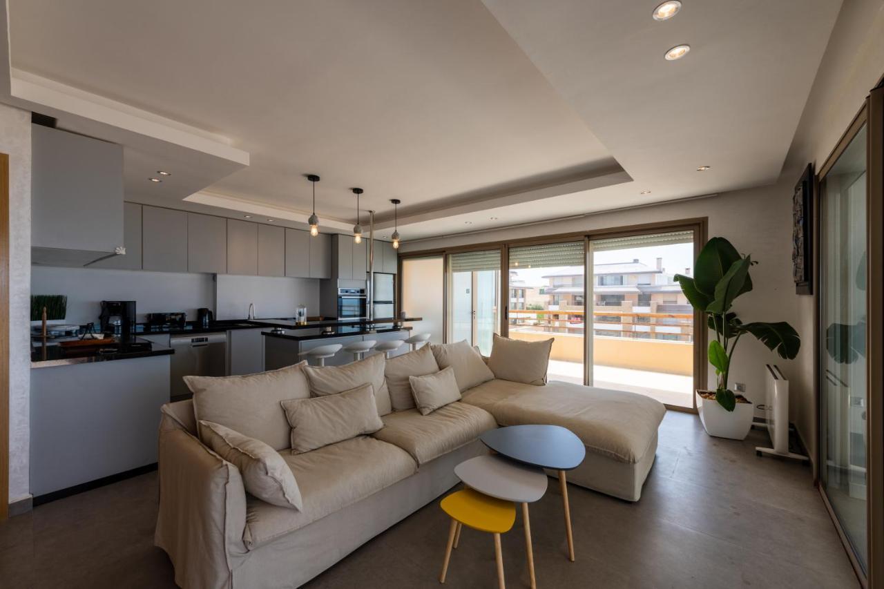 Appartement 300M2 Vue Sur Ocean Prestigia - Plage Des Nations Salé Buitenkant foto